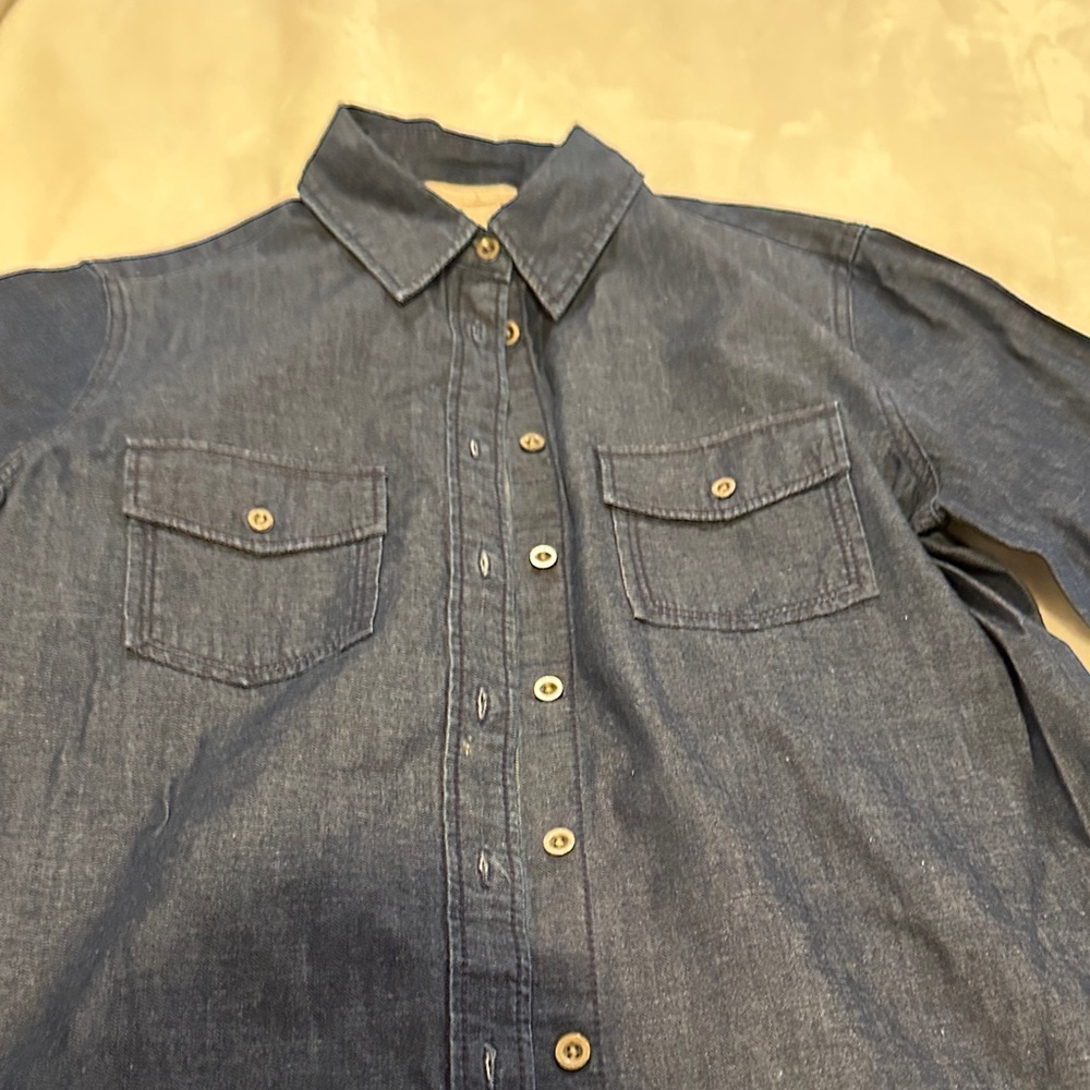 Banana Republic Blue Denim Shirt